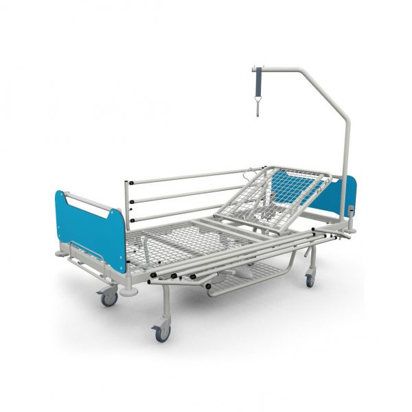 Łóżko szpitalne LP-01.3 - dwusegmentowe